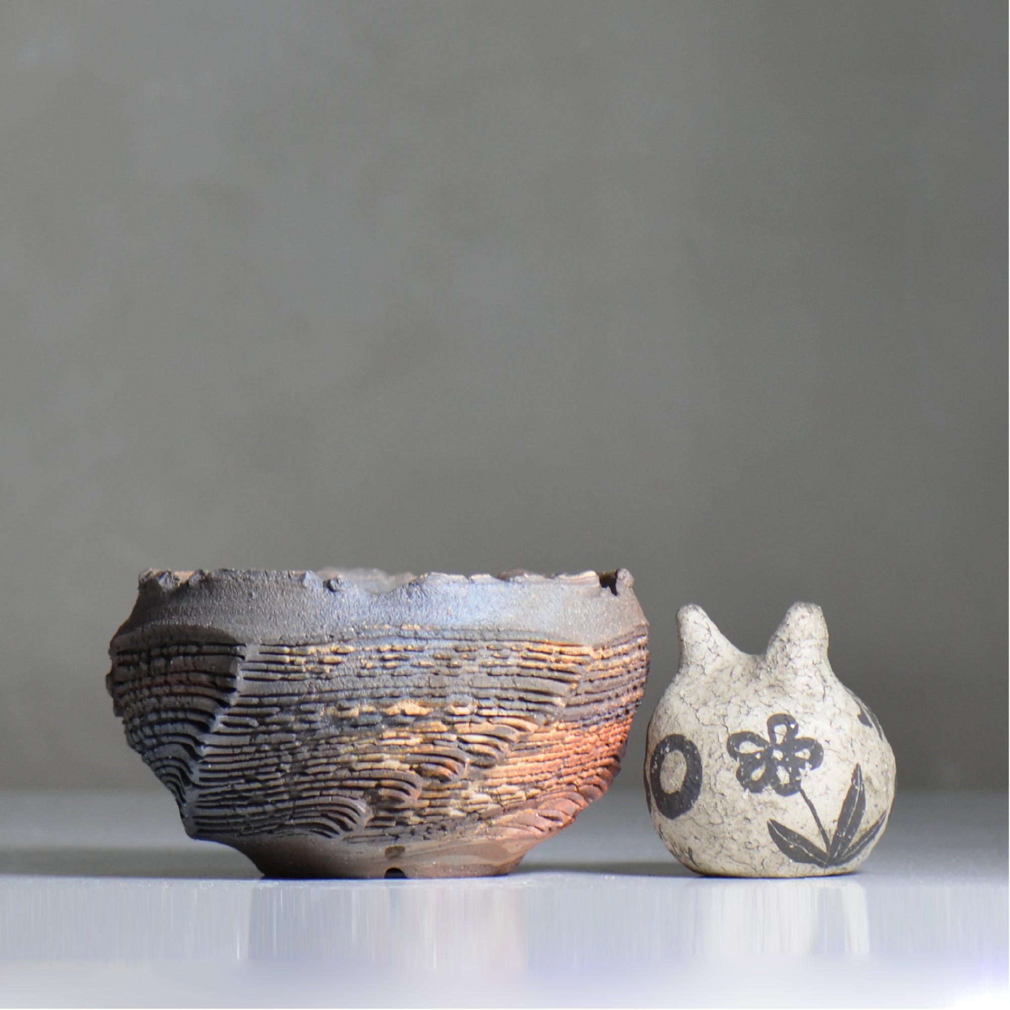 菊地元野 / CHISOU / kg2_dc48_m /  約φ14cm / 植木鉢