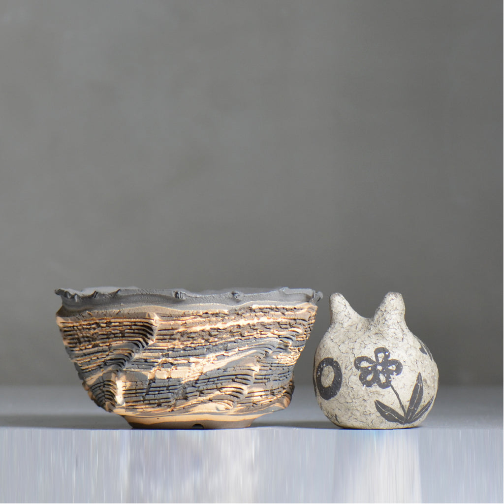 菊地元野 / CHISOU / kg2_dc49_m /  約φ15cm / 植木鉢