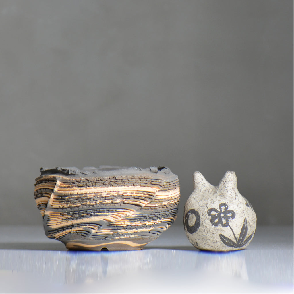菊地元野 / CHISOU / kg2_dc50_m /  約φ13cm / 植木鉢