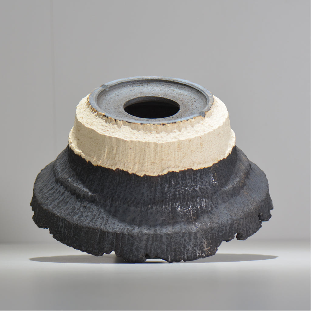 Kikuchino / AVOCADO BORDER Two-tone 04/Large bowl