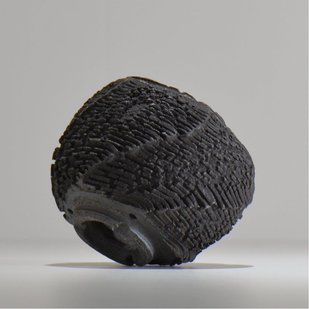 菊地元野 / DANSOU GLOSS ブラック / kg_db01_s /  約φ9.5cm / 植木鉢