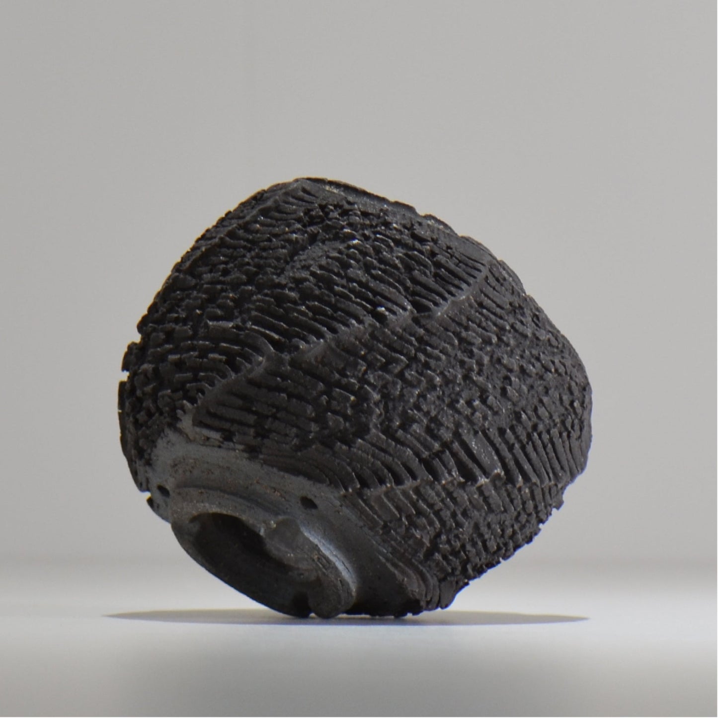 菊地元野 / DANSOU GLOSS ブラック / kg_db01_s /  約φ9.5cm / 植木鉢