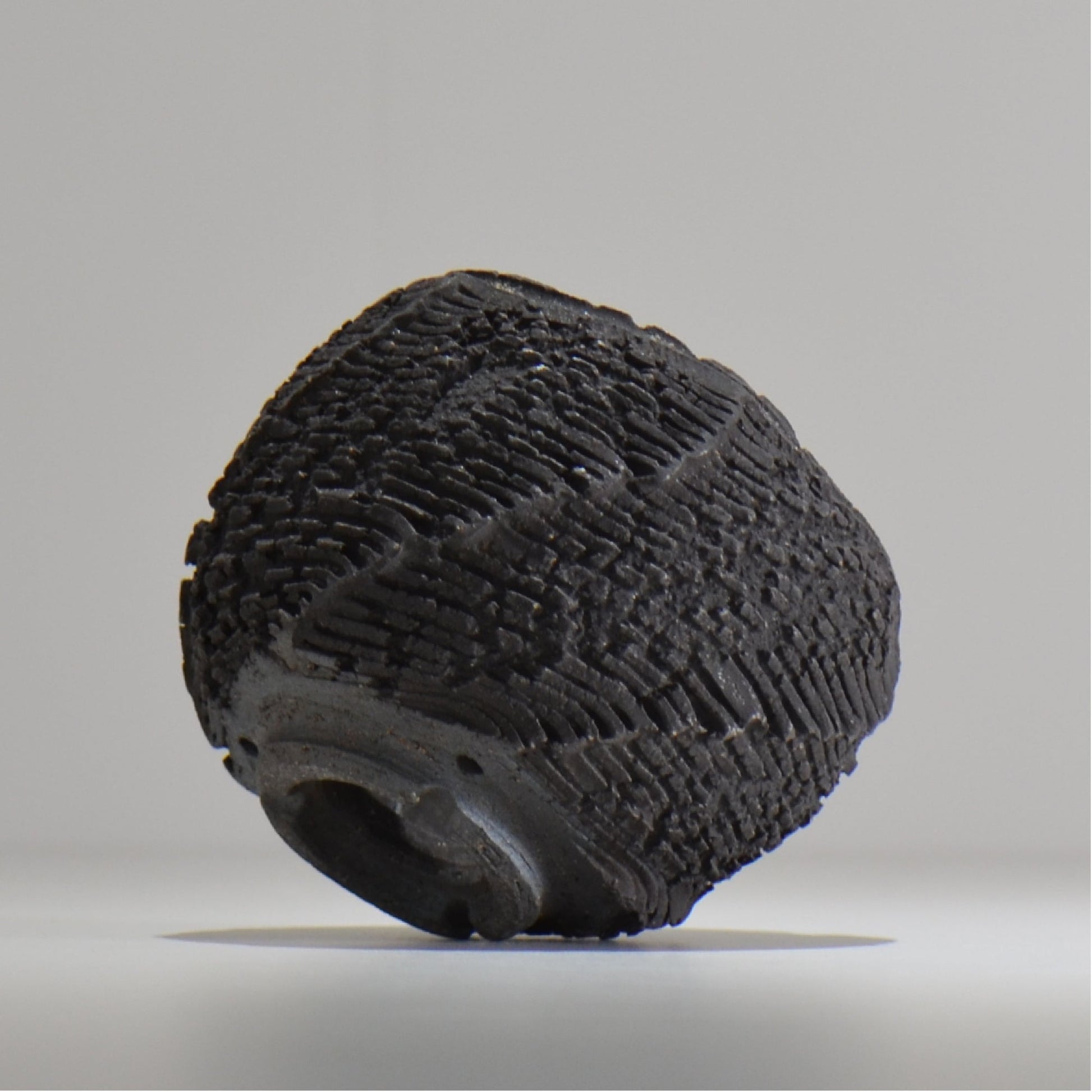 菊地元野 / DANSOU GLOSS ブラック / kg_db01_s /  約φ9.5cm / 植木鉢
