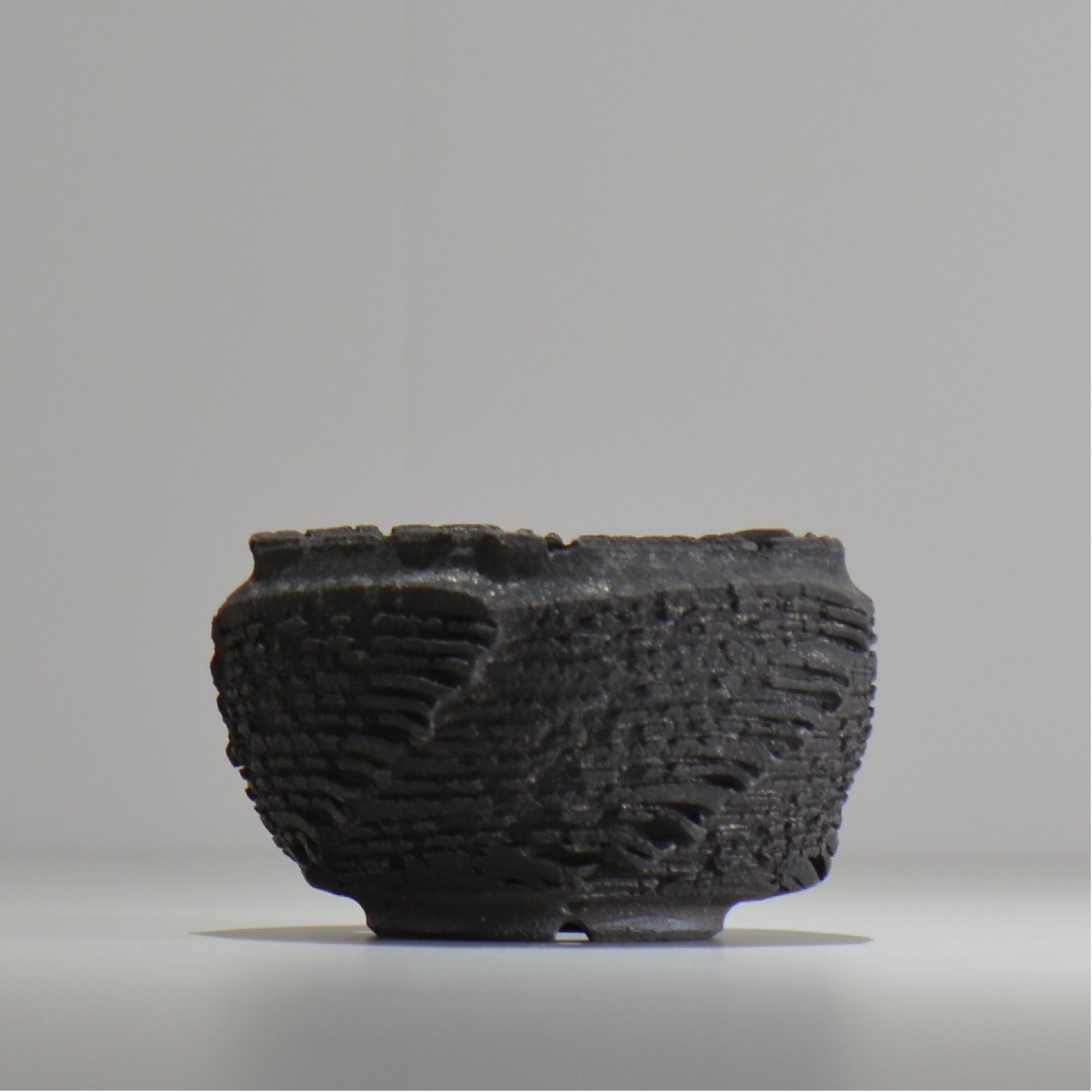 菊地元野 / DANSOU GLOSS ブラック / kg_db03_s /  約φ10cm / 植木鉢