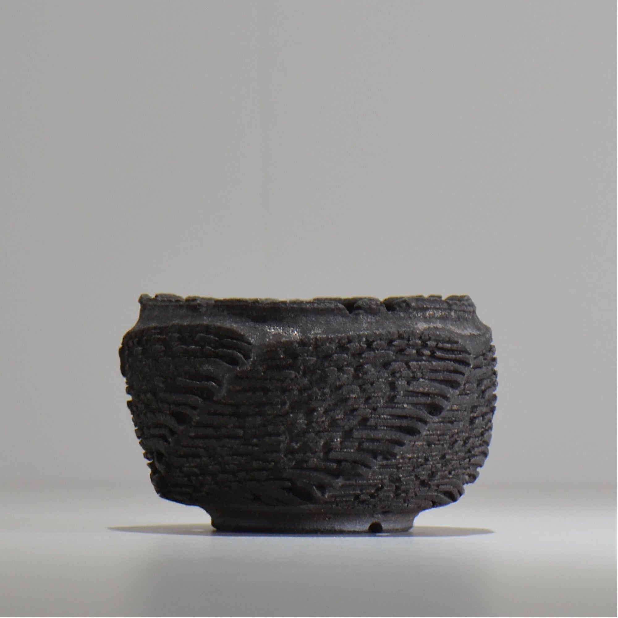 菊地元野 / DANSOU GLOSS ブラック / kg_db03_s /  約φ10cm / 植木鉢