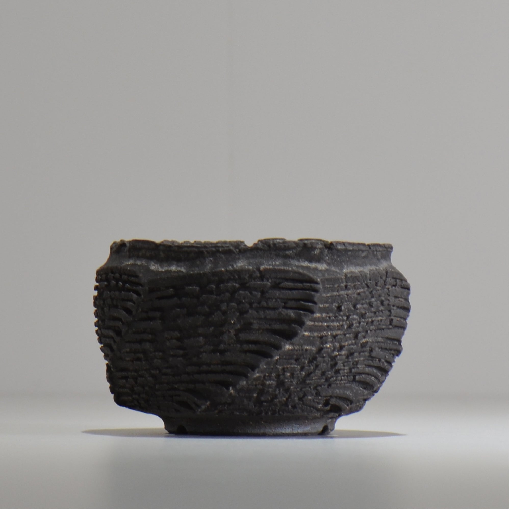菊地元野 / DANSOU GLOSS ブラック / kg_db03_s /  約φ10cm / 植木鉢