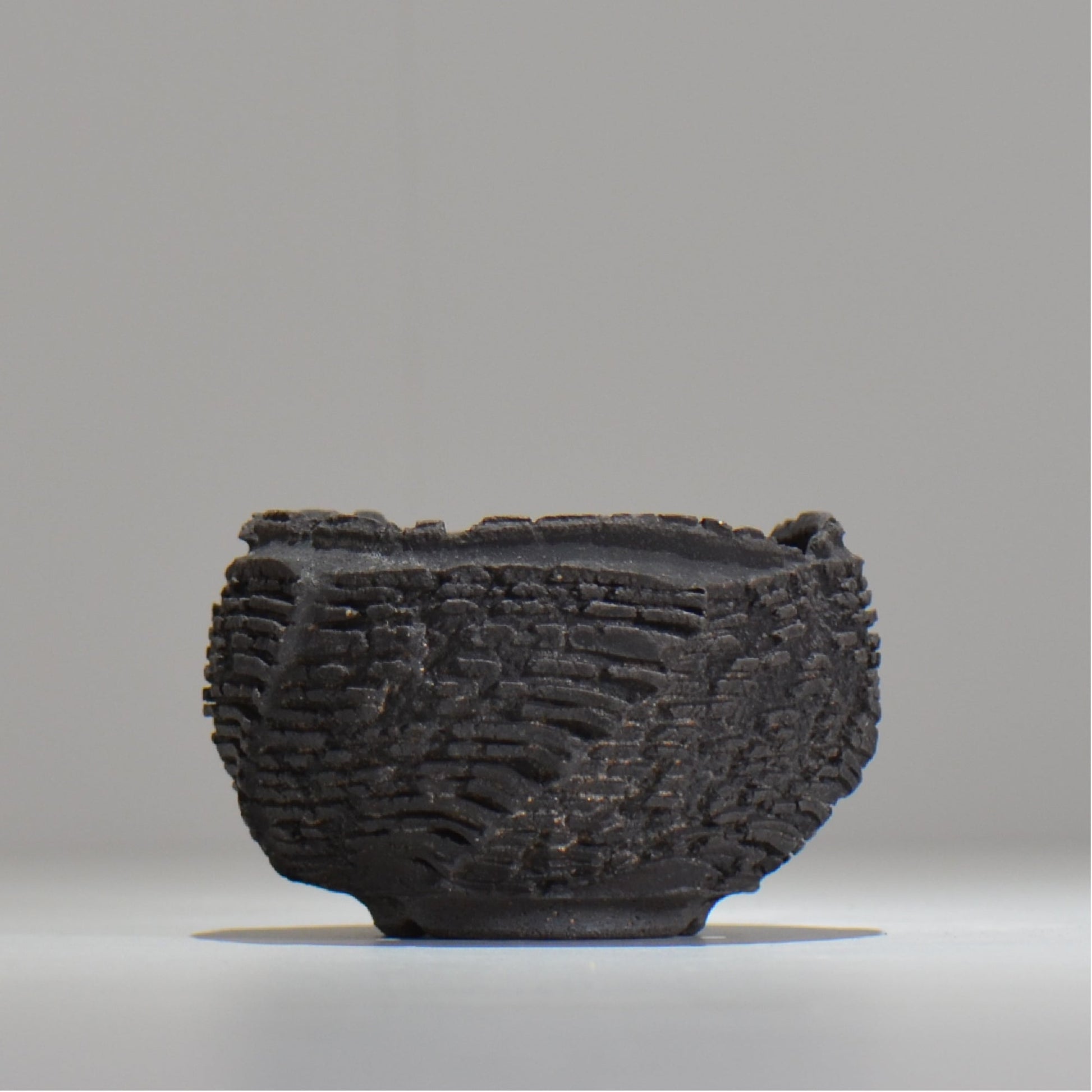 菊地元野 / DANSOU GLOSS ブラック / kg_db05_s /  約φ10cm / 植木鉢