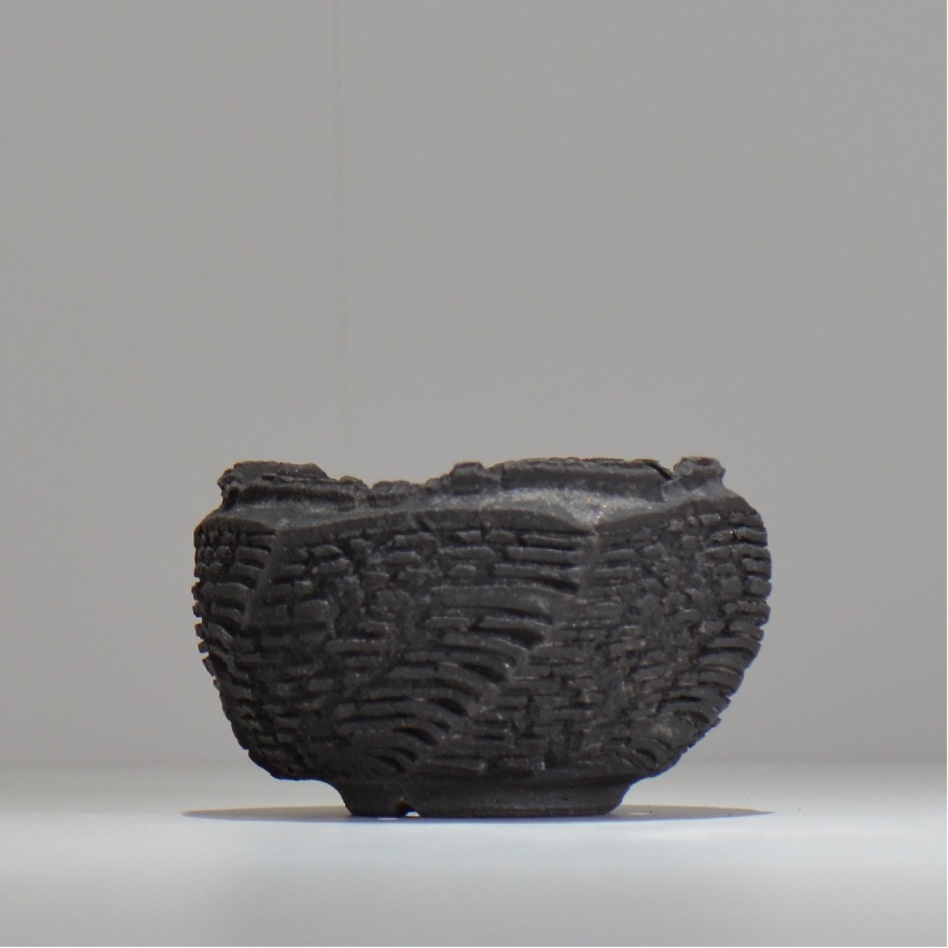 菊地元野 / DANSOU GLOSS ブラック / kg_db05_s /  約φ10cm / 植木鉢