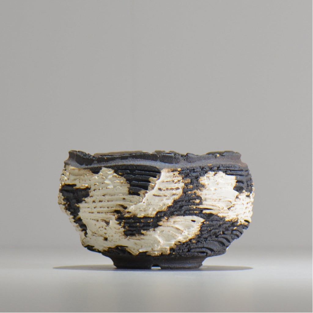 菊地元野 / DANSOU GLOSS ツートン / kg_dt14_s /  約φ10.5cm / 植木鉢