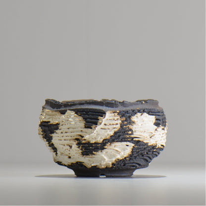 菊地元野 / DANSOU GLOSS ツートン / kg_dt14_s /  約φ10.5cm / 植木鉢