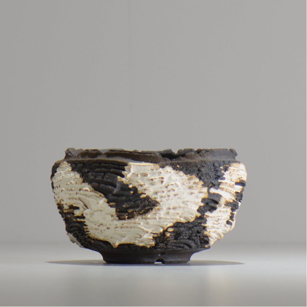 菊地元野 / DANSOU GLOSS ツートン / kg_dt14_s /  約φ10.5cm / 植木鉢