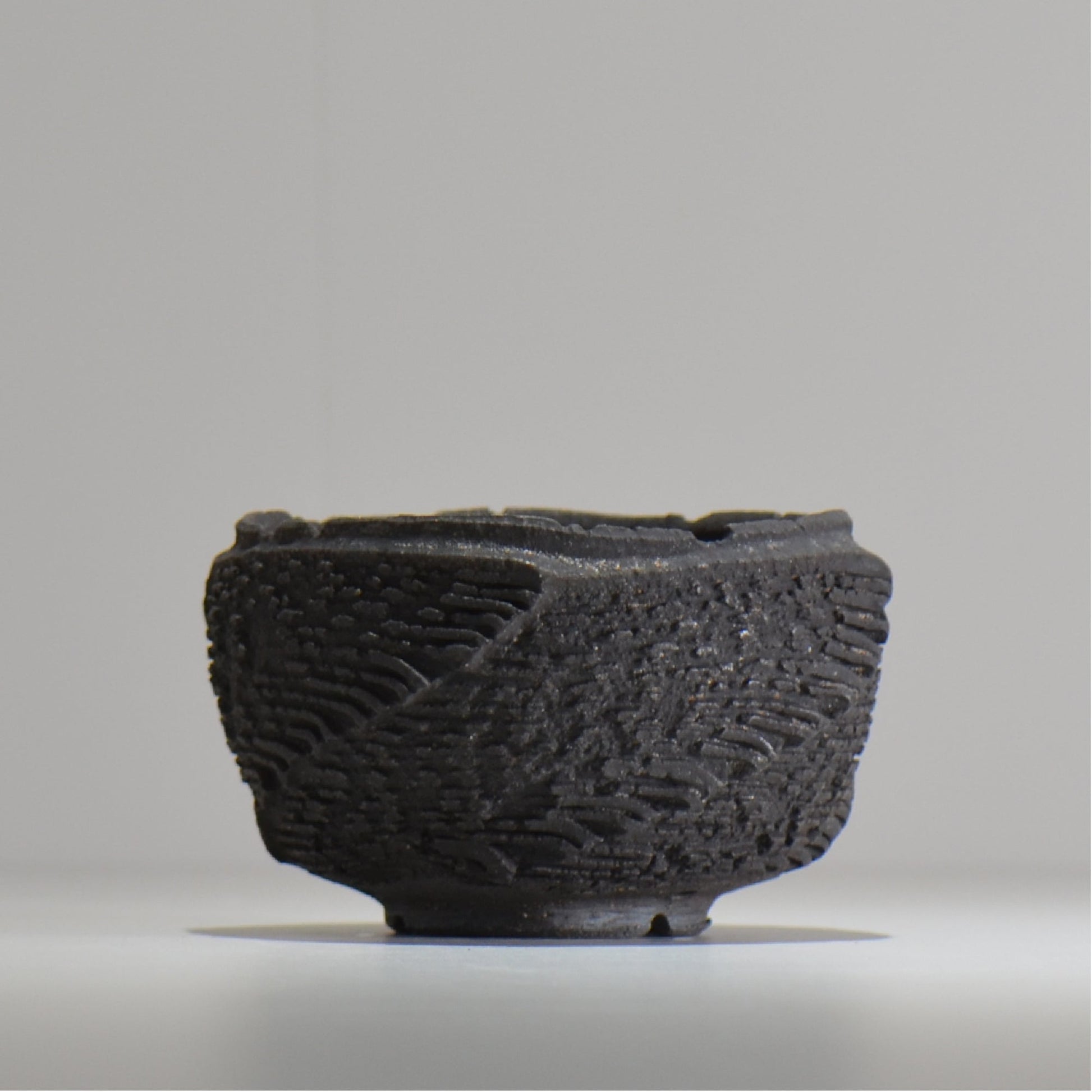 菊地元野 / DANSOU GLOSS ブラック / kg_db23_s /  約φ11.5cm / 植木鉢