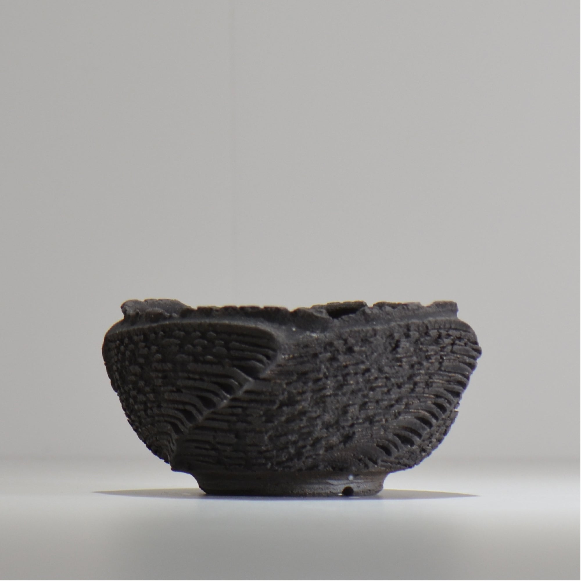 菊地元野 / DANSOU GLOSS ブラック / kg_db24_m /  約φ12.5cm / 植木鉢