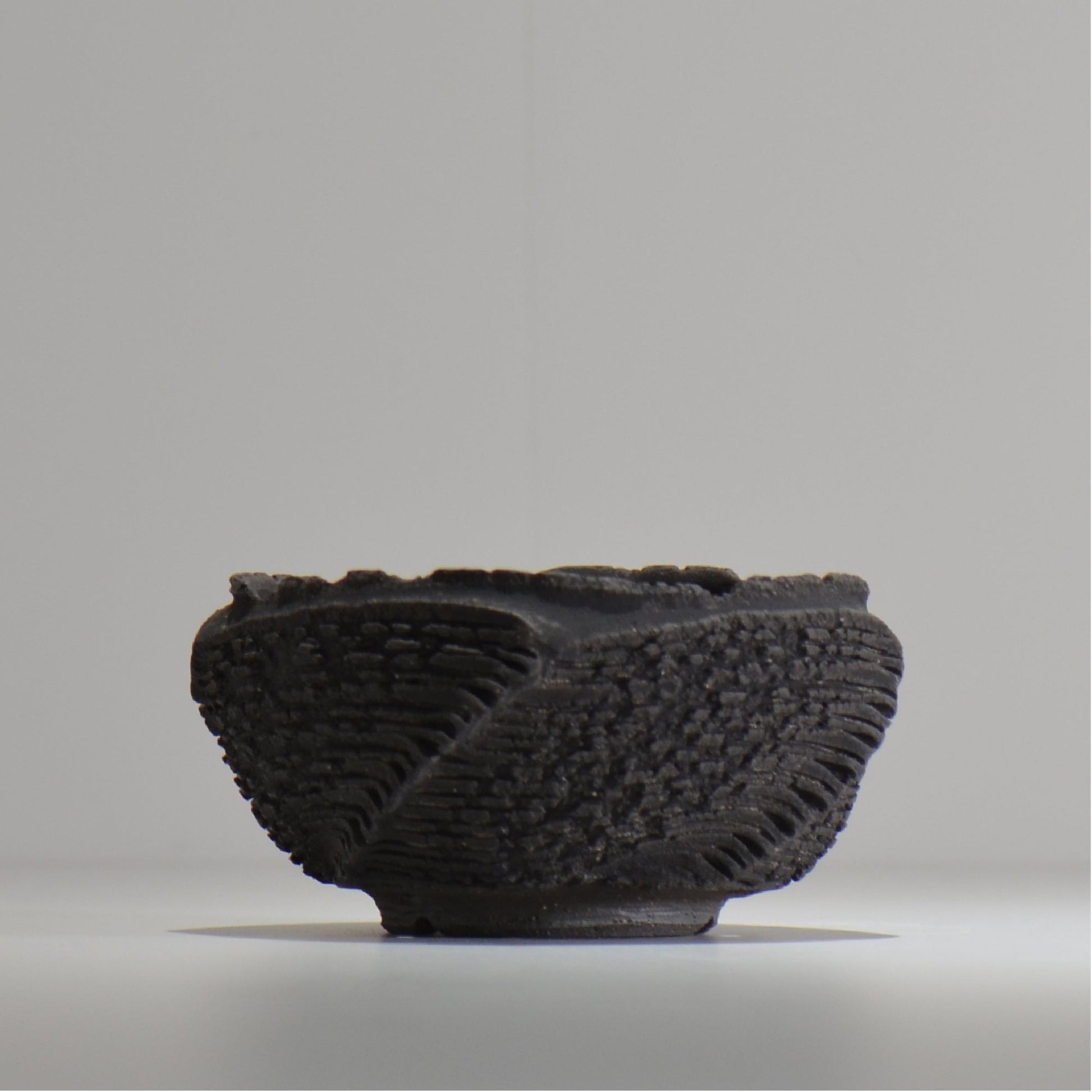 菊地元野 / DANSOU GLOSS ブラック / kg_db24_m /  約φ12.5cm / 植木鉢