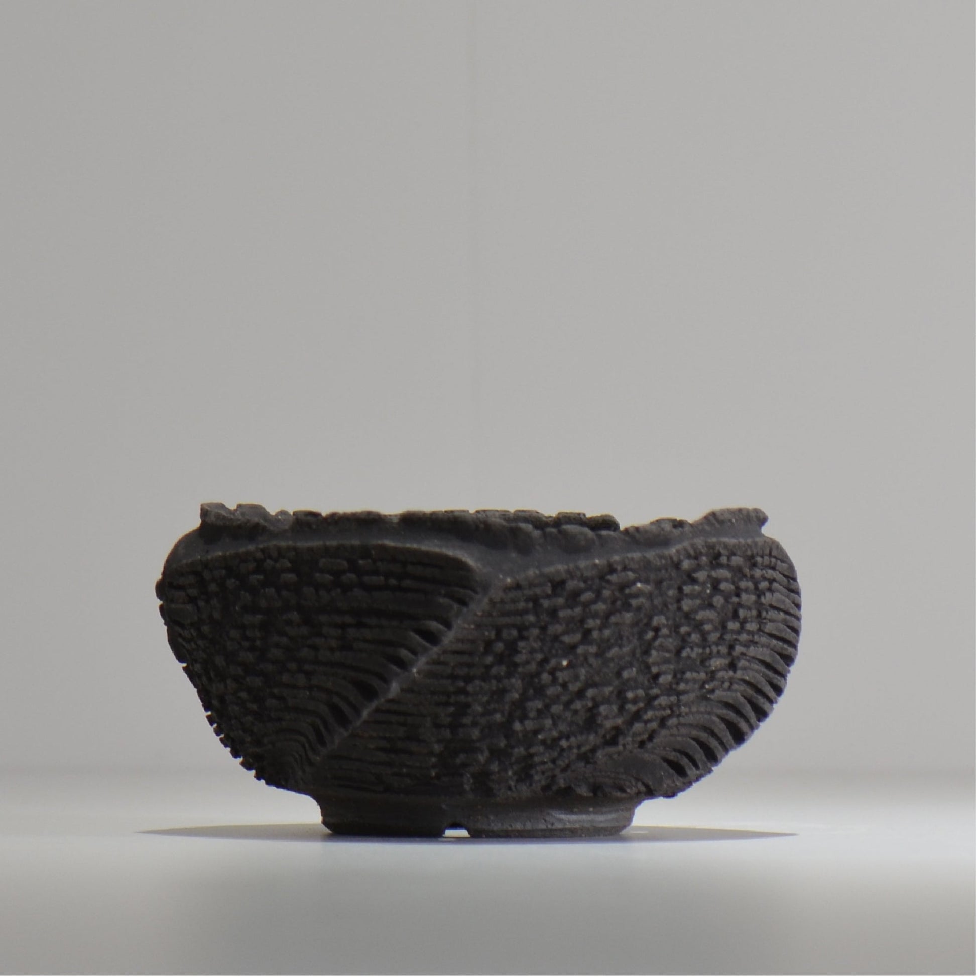 菊地元野 / DANSOU GLOSS ブラック / kg_db24_m /  約φ12.5cm / 植木鉢