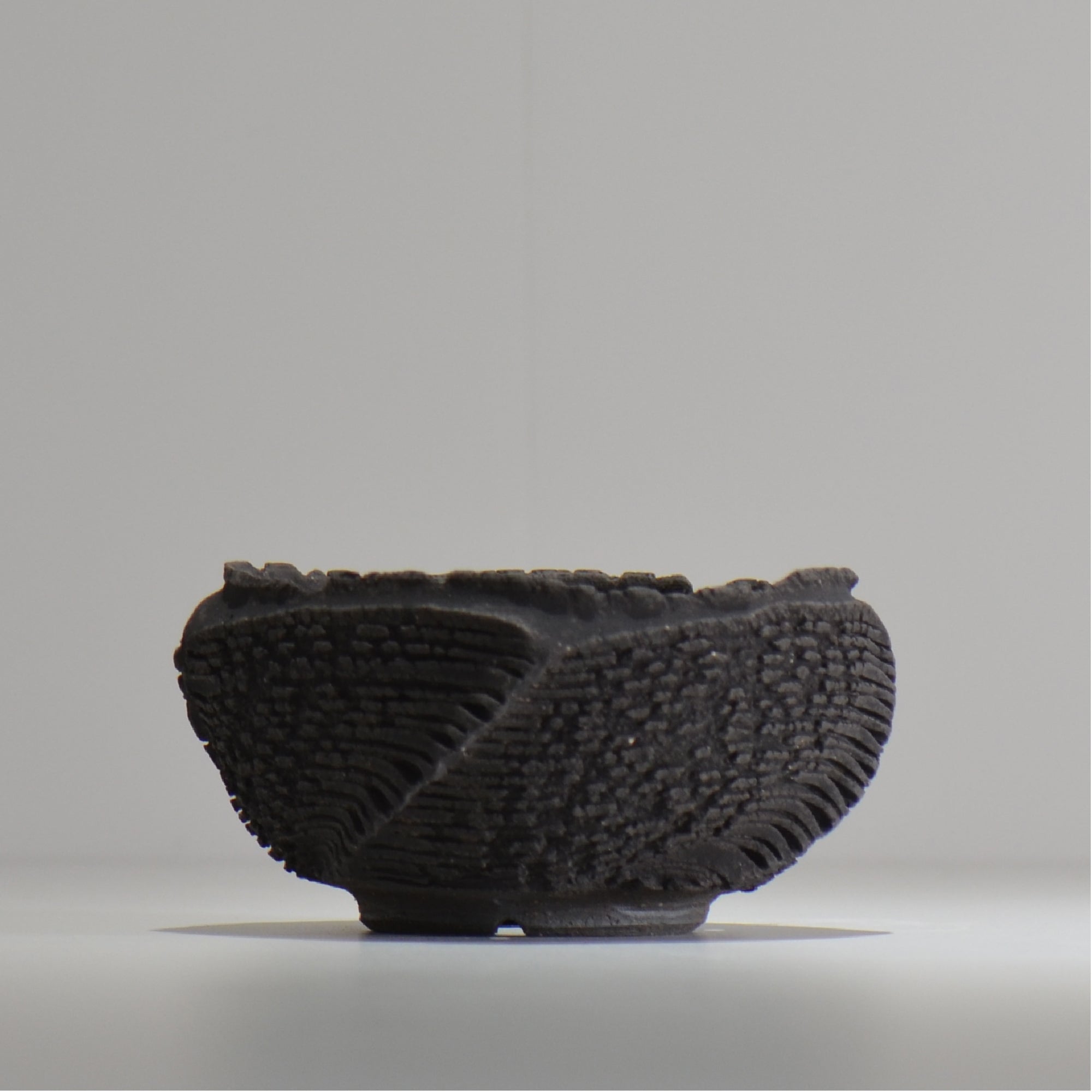 菊地元野 / DANSOU GLOSS ブラック / kg_db24_m /  約φ12.5cm / 植木鉢