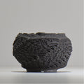 菊地元野 / DANSOU GLOSS ブラック / kg_db25_s /  約φ10cm / 植木鉢