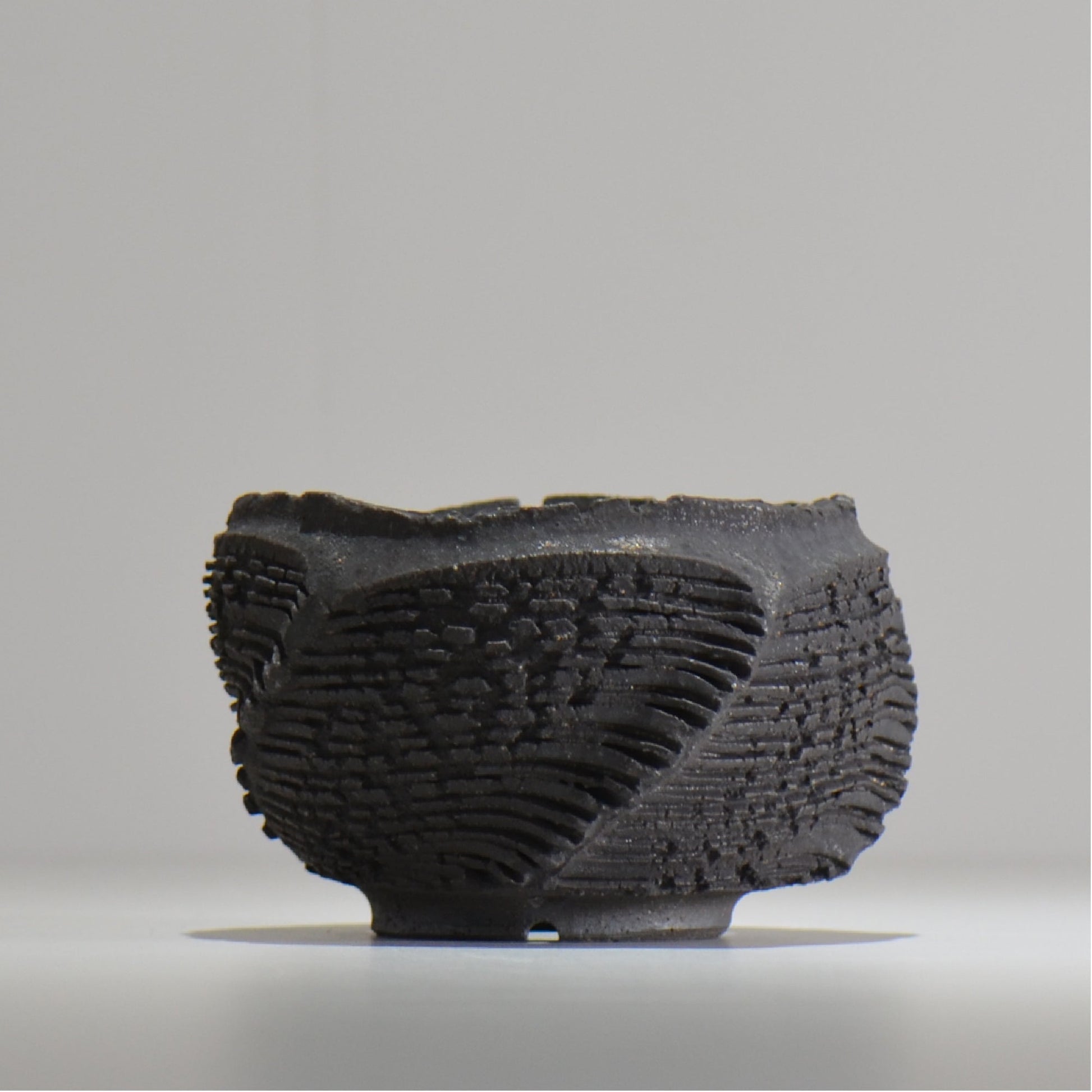 菊地元野 / DANSOU GLOSS ブラック / kg_db26_s /  約φ11.5cm / 植木鉢