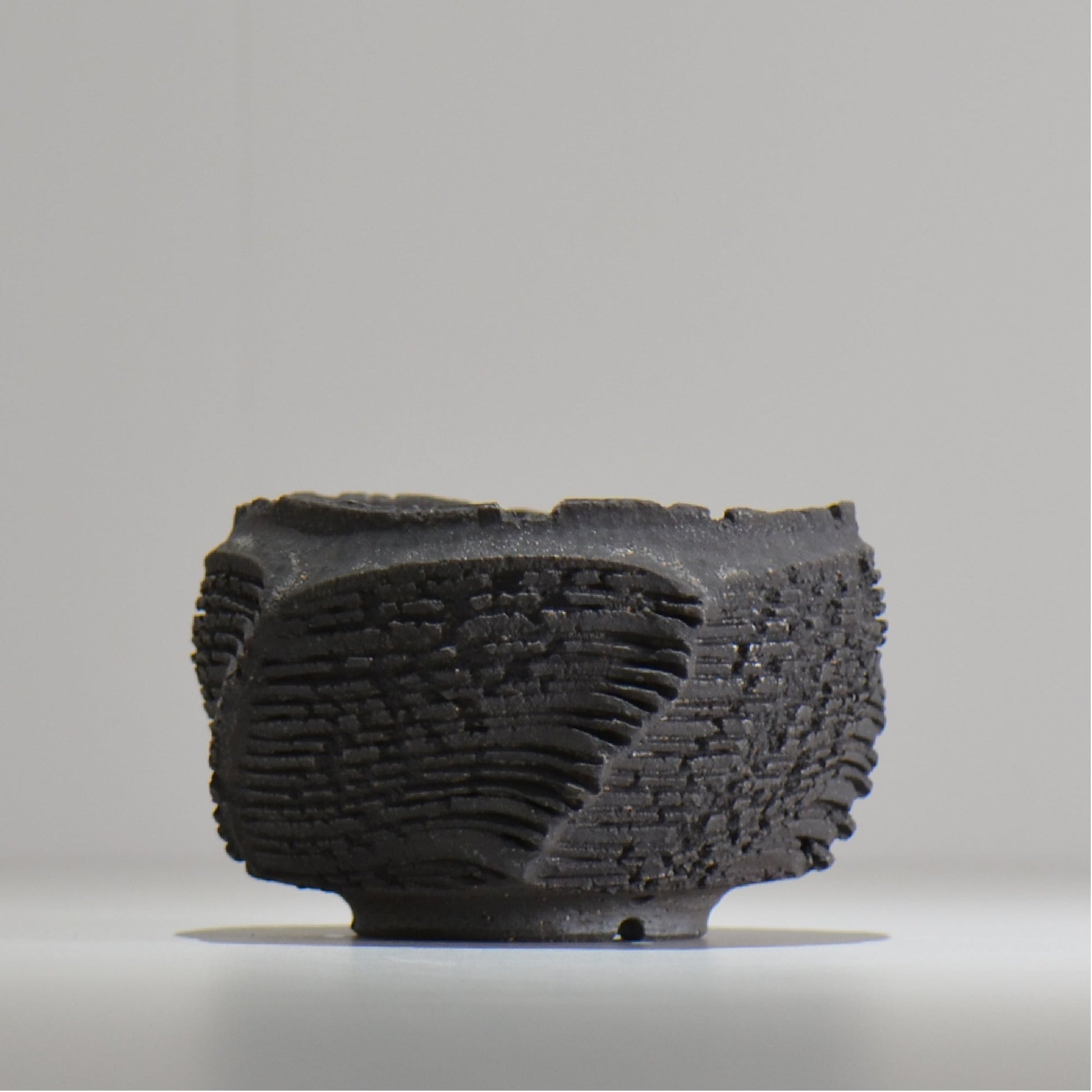 菊地元野 / DANSOU GLOSS ブラック / kg_db26_s /  約φ11.5cm / 植木鉢
