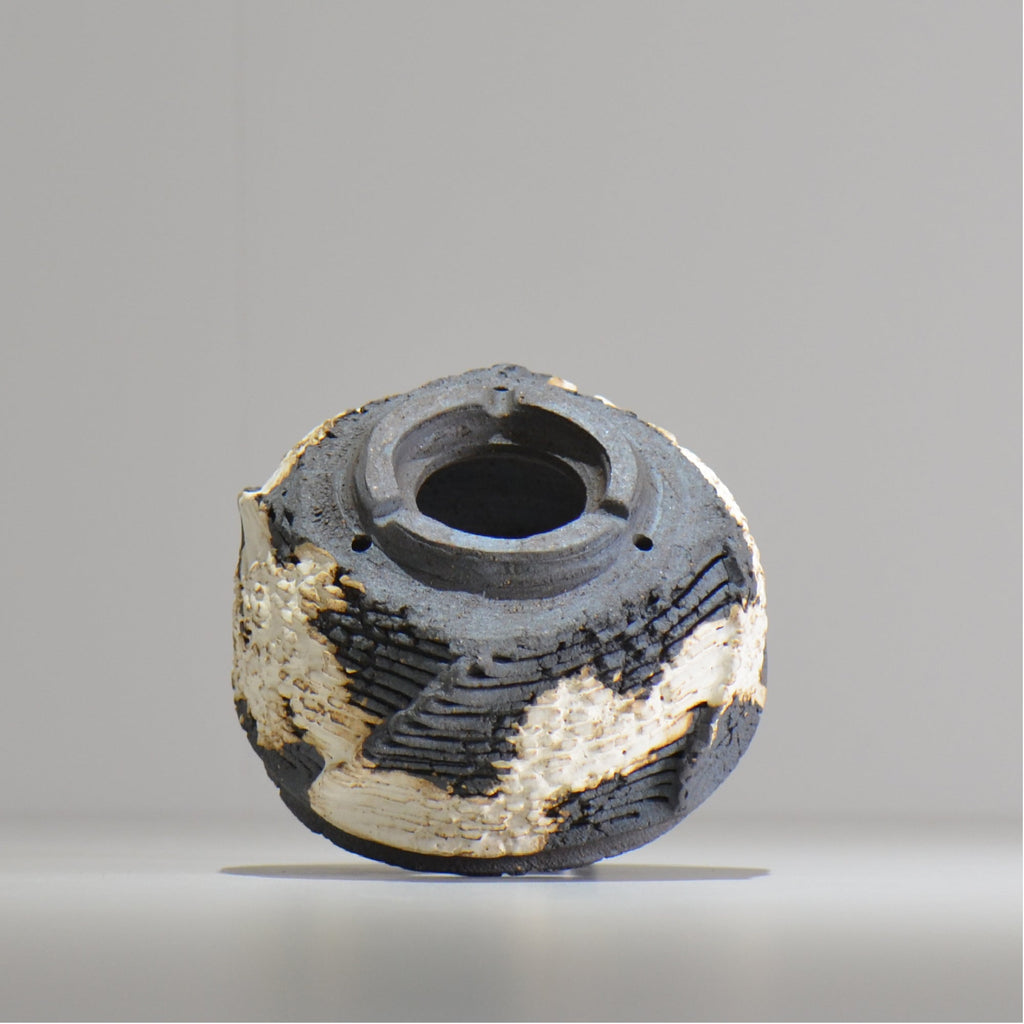 菊地元野 / DANSOU GLOSS ツートン / kg_dt28_s /  約φ11.5cm / 植木鉢