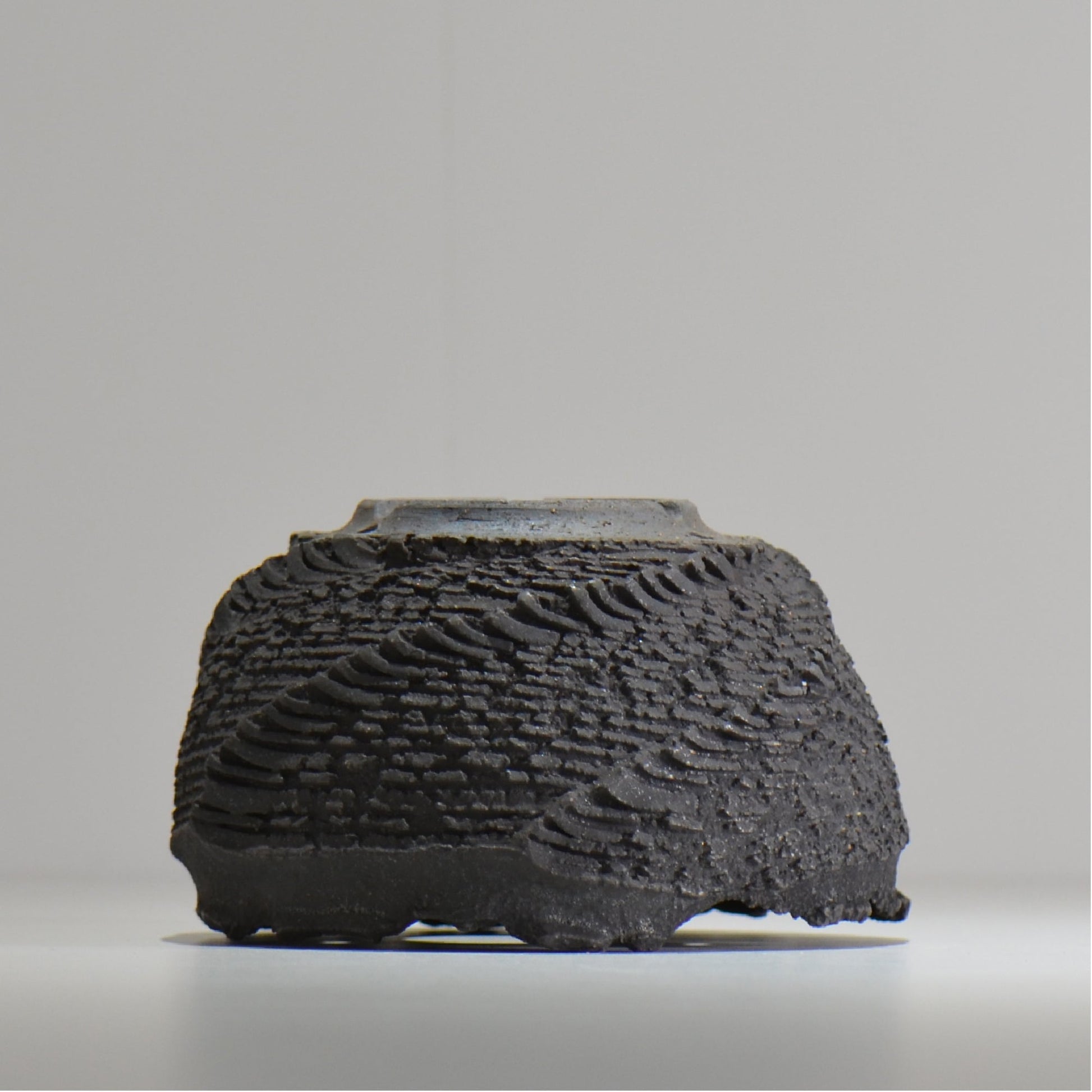 菊地元野 / DANSOU GLOSS ブラック / kg_db43_m /  約φ14cm / 植木鉢