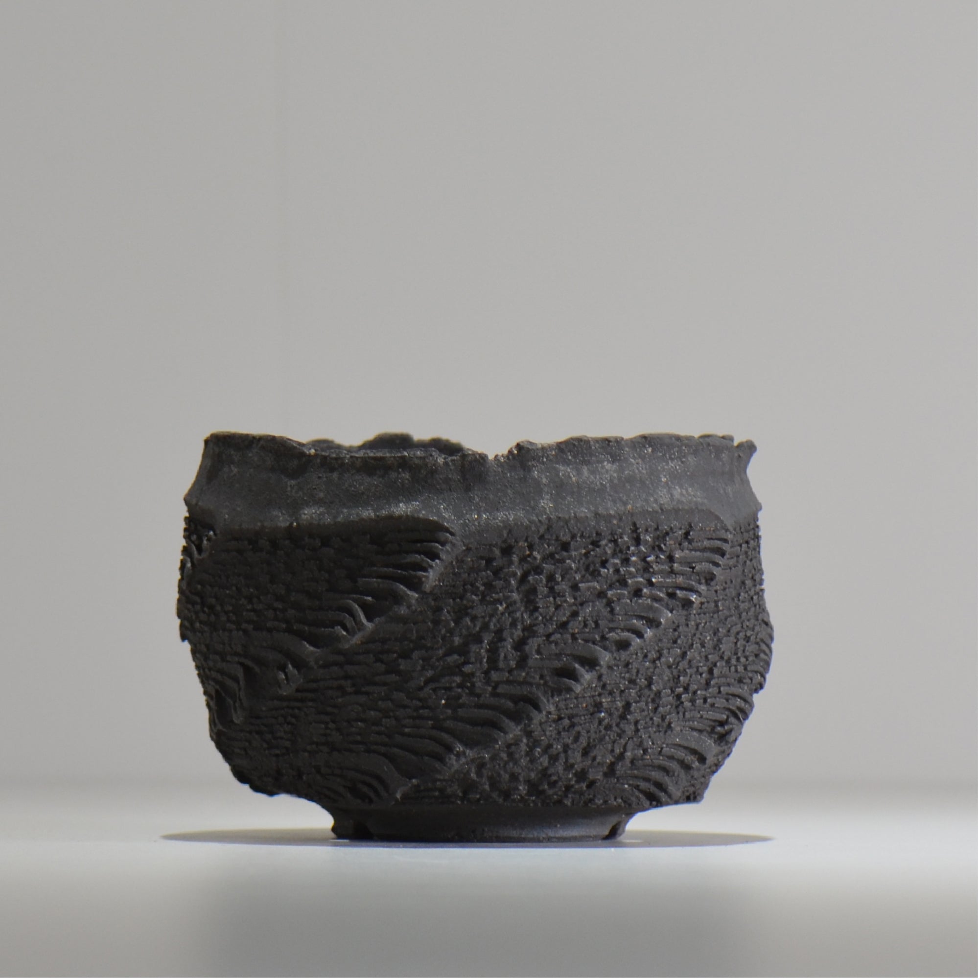 菊地元野 / DANSOU GLOSS ブラック / kg_db46_m /  約φ12.5cm / 植木鉢