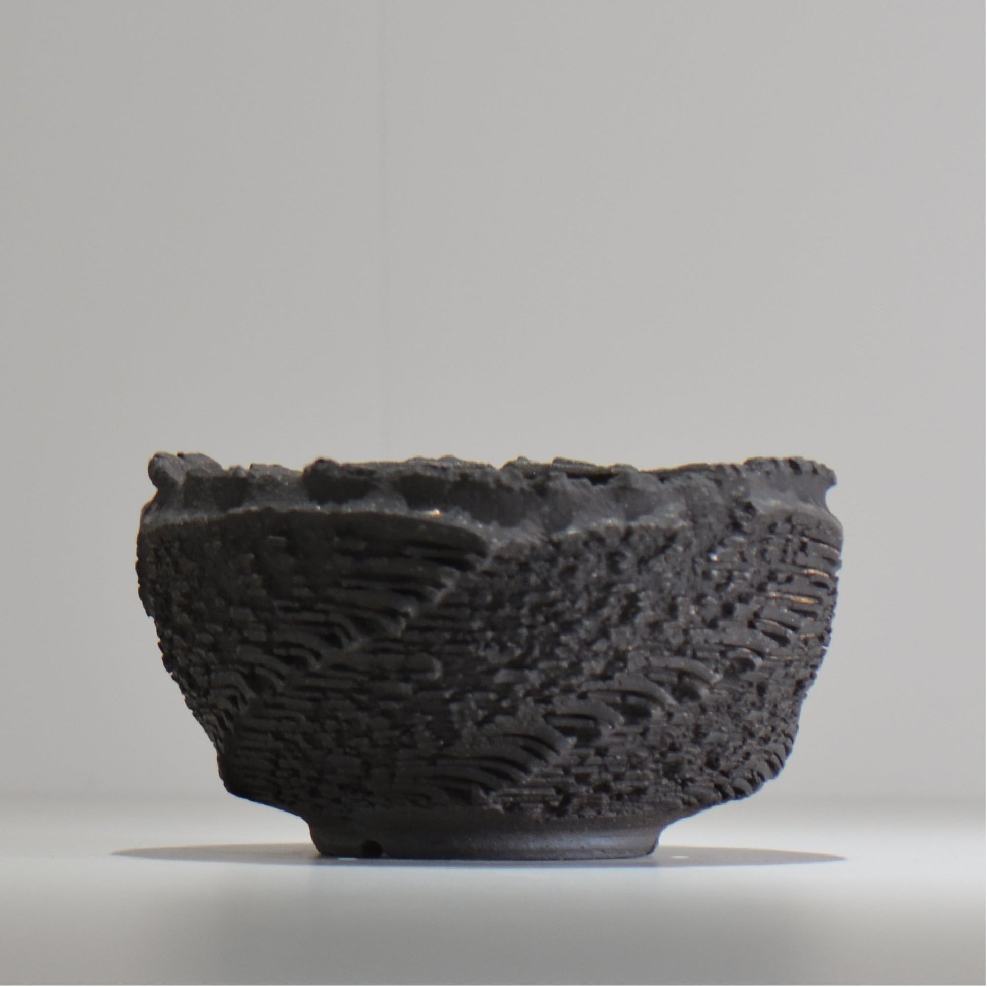 菊地元野 / DANSOU GLOSS ブラック / kg_db63_l /  約φ16cm / 植木鉢