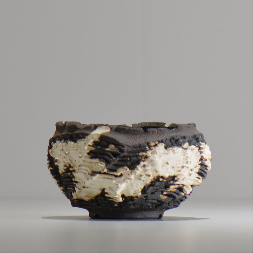 菊地元野 / DANSOU GLOSS ツートン / kg_dt07_s /  約φ10.2cm / 植木鉢