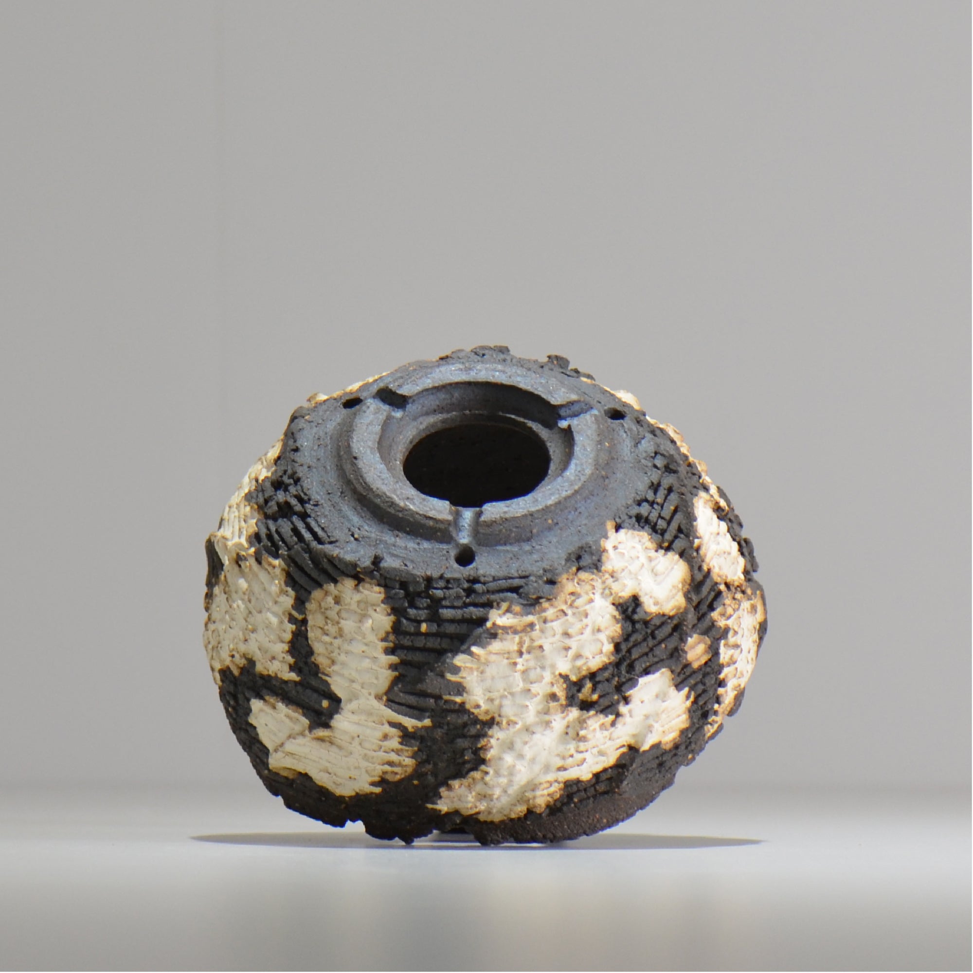 菊地元野 / DANSOU GLOSS ツートン / kg_dt09_s /  約φ11.5cm / 植木鉢