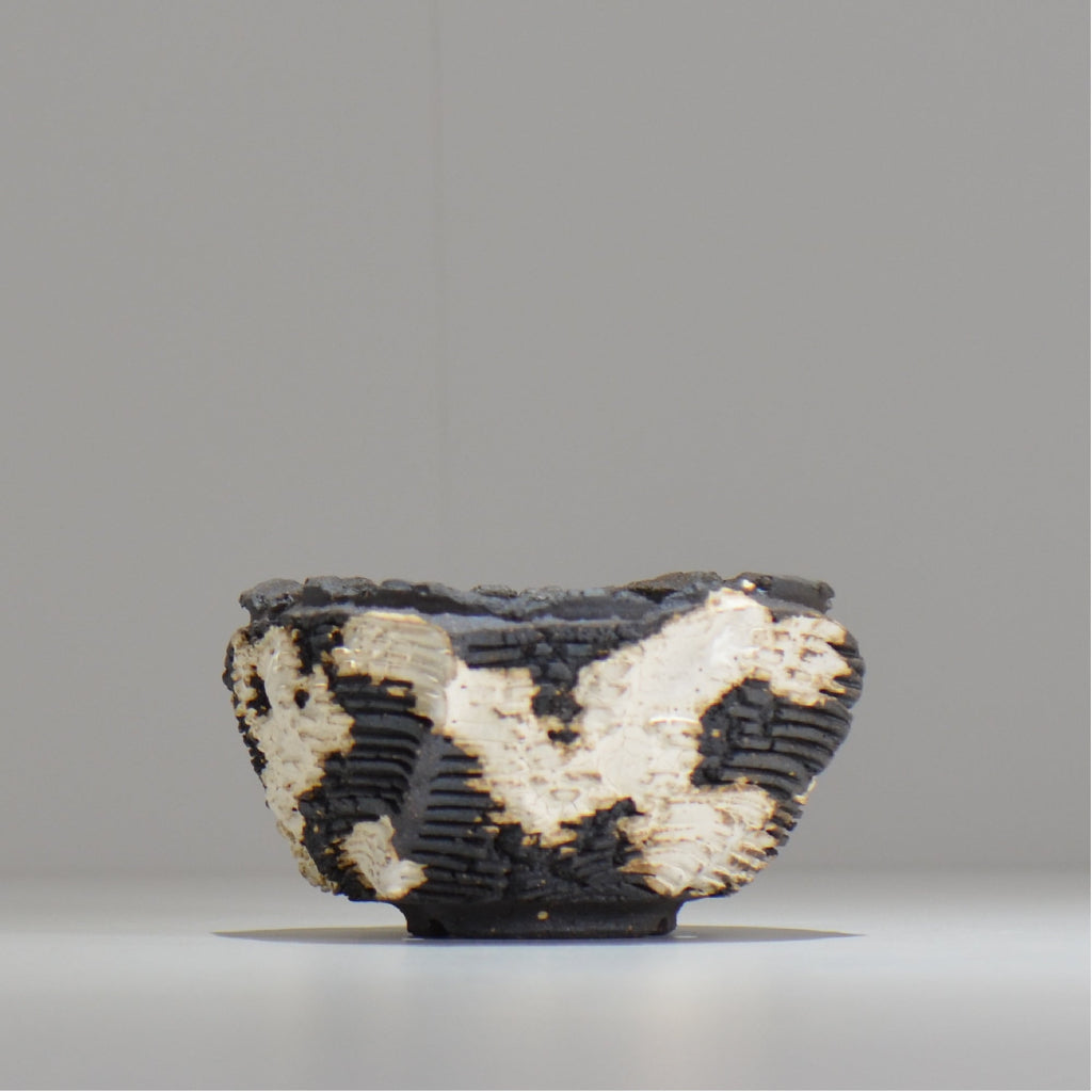 菊地元野 / DANSOU GLOSS ツートン / kg_dt19_s /  約φ10.5cm / 植木鉢