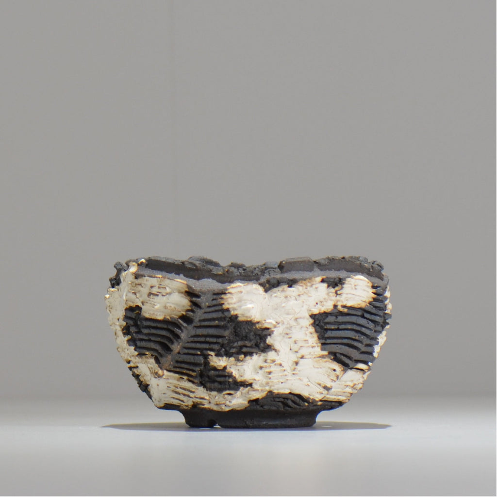 菊地元野 / DANSOU GLOSS ツートン / kg_dt19_s /  約φ10.5cm / 植木鉢