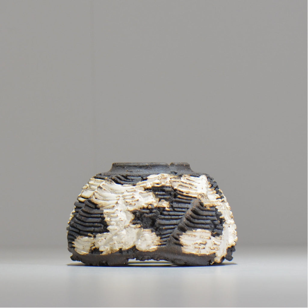 菊地元野 / DANSOU GLOSS ツートン / kg_dt19_s /  約φ10.5cm / 植木鉢