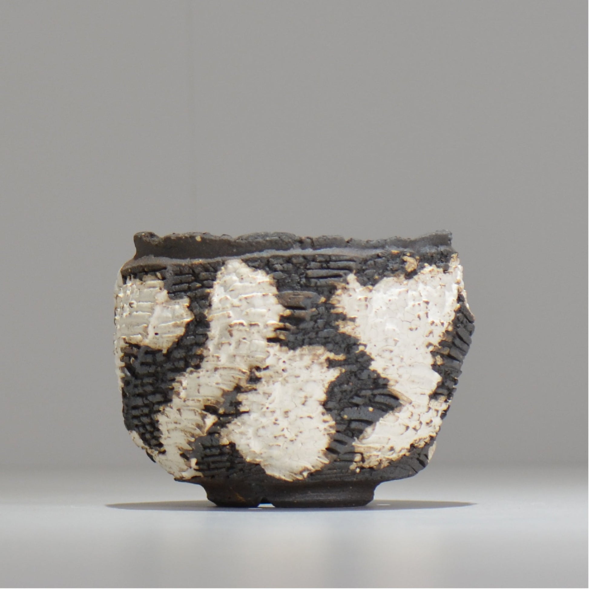 菊地元野 / DANSOU GLOSS ツートン / kg_dt22_s /  約φ9.5cm / 植木鉢