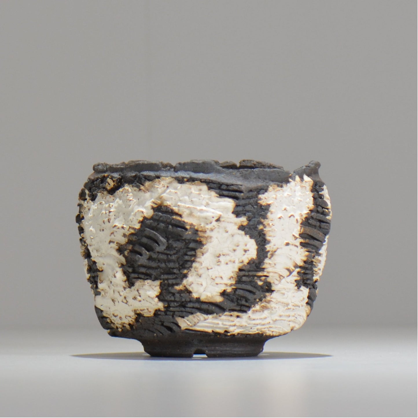 菊地元野 / DANSOU GLOSS ツートン / kg_dt22_s /  約φ9.5cm / 植木鉢