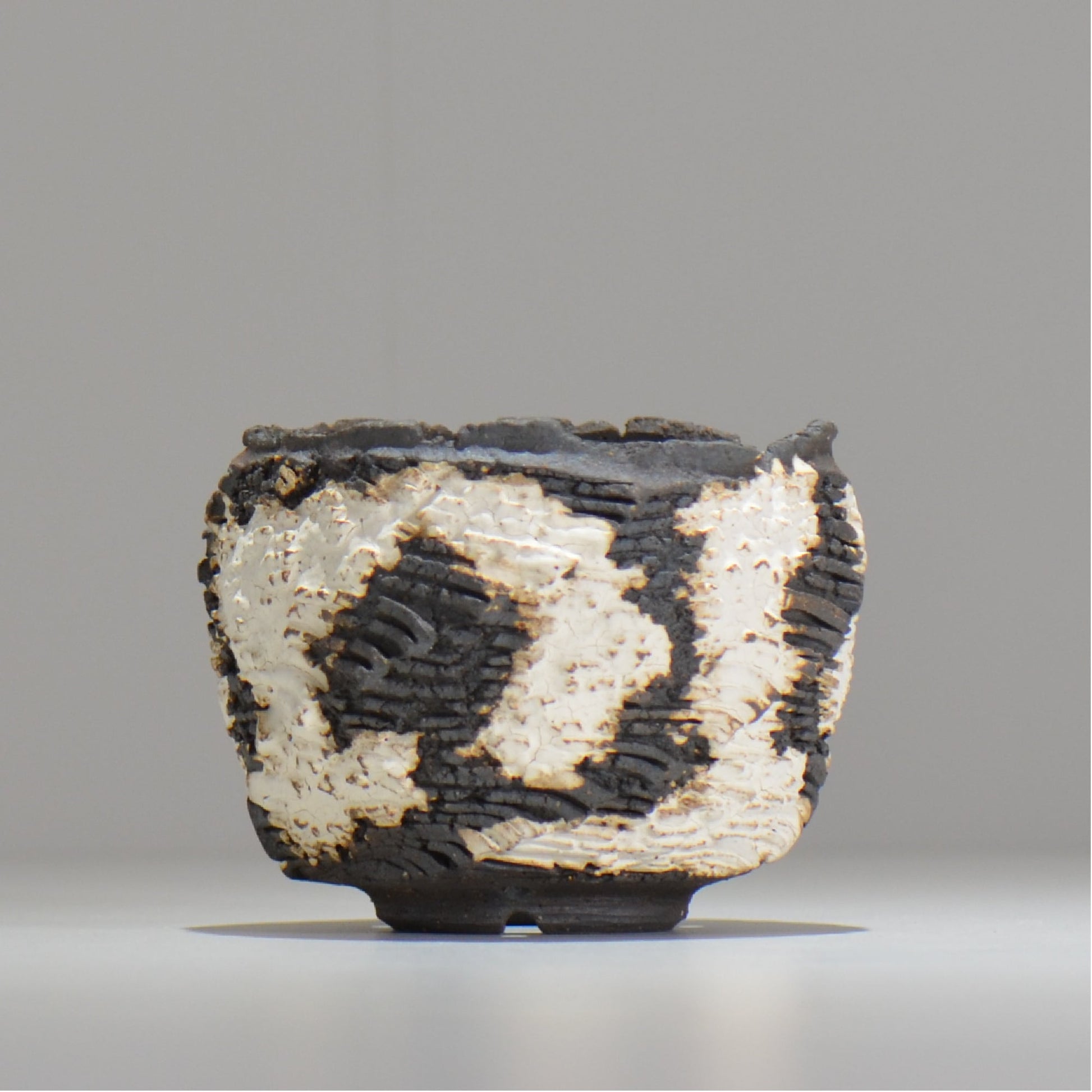 菊地元野 / DANSOU GLOSS ツートン / kg_dt22_s /  約φ9.5cm / 植木鉢