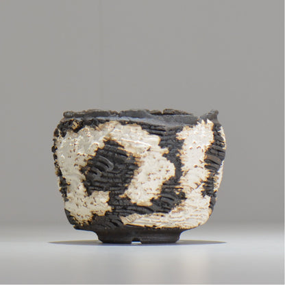 菊地元野 / DANSOU GLOSS ツートン / kg_dt22_s /  約φ9.5cm / 植木鉢