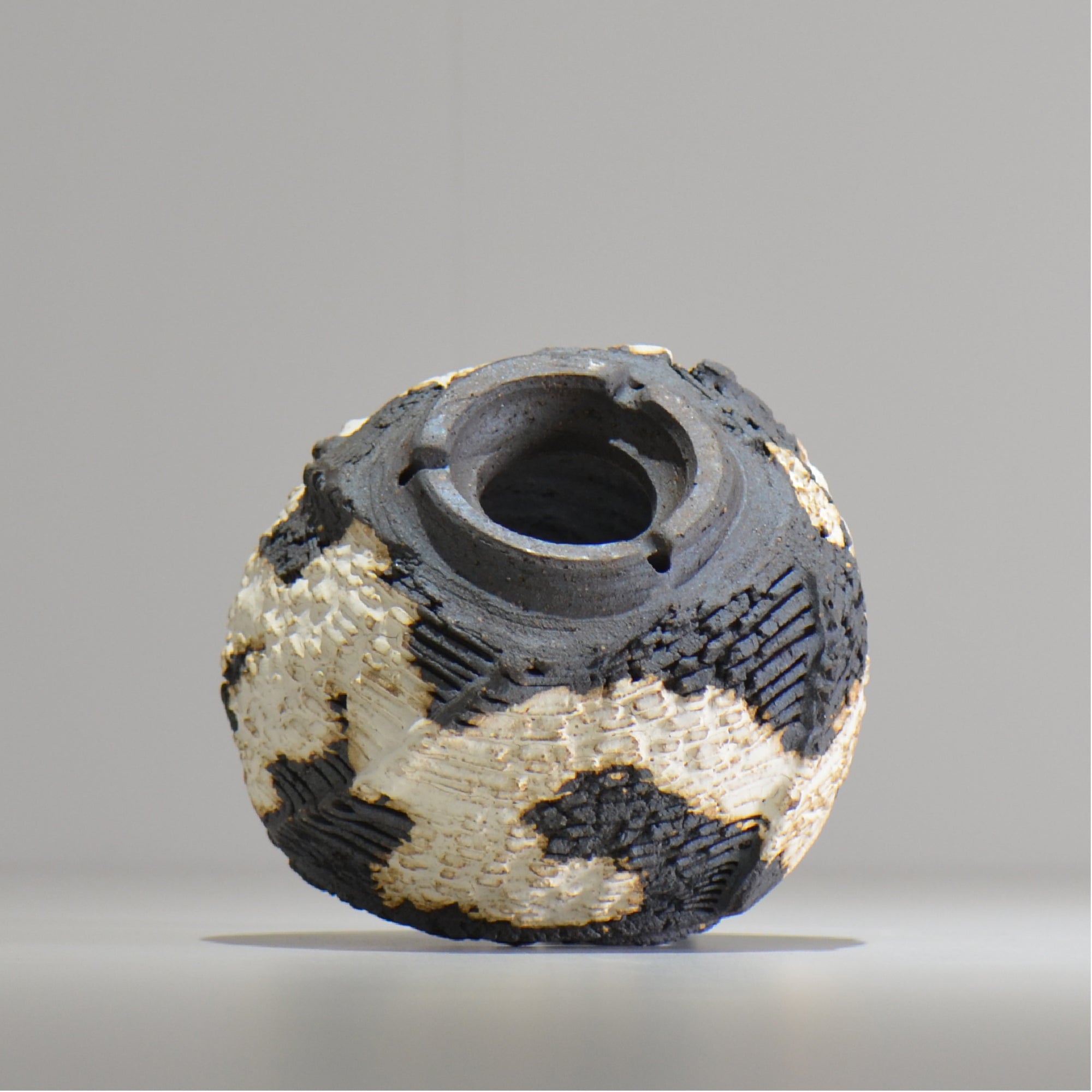 菊地元野 / DANSOU GLOSS ツートン / kg_dt31_s /  約φ11.5cm / 植木鉢