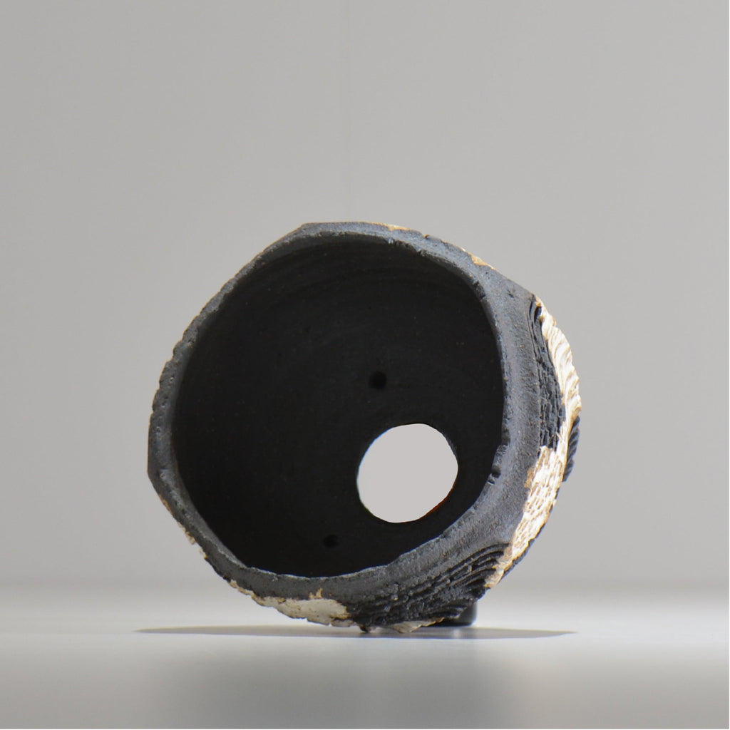 菊地元野 / DANSOU GLOSS ツートン / kg_dt31_s /  約φ11.5cm / 植木鉢