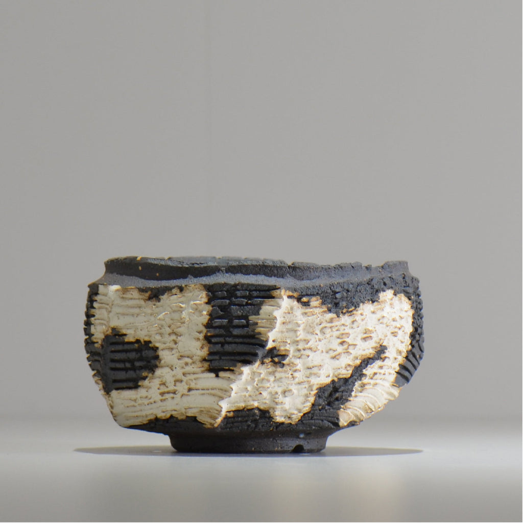 菊地元野 / DANSOU GLOSS ツートン / kg_dt33_s /  約φ11.5cm / 植木鉢