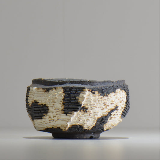 菊地元野 / DANSOU GLOSS ツートン / kg_dt33_s /  約φ11.5cm / 植木鉢