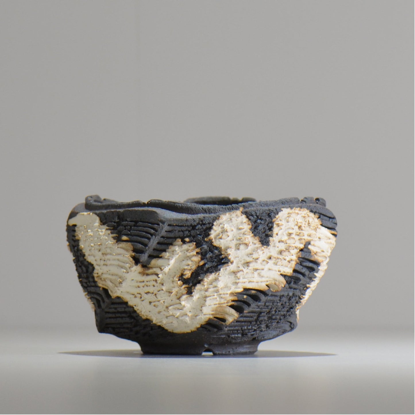 菊地元野 / DANSOU GLOSS ツートン / kg_dt32_s /  約φ12cm / 植木鉢