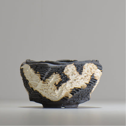 菊地元野 / DANSOU GLOSS ツートン / kg_dt32_s /  約φ12cm / 植木鉢