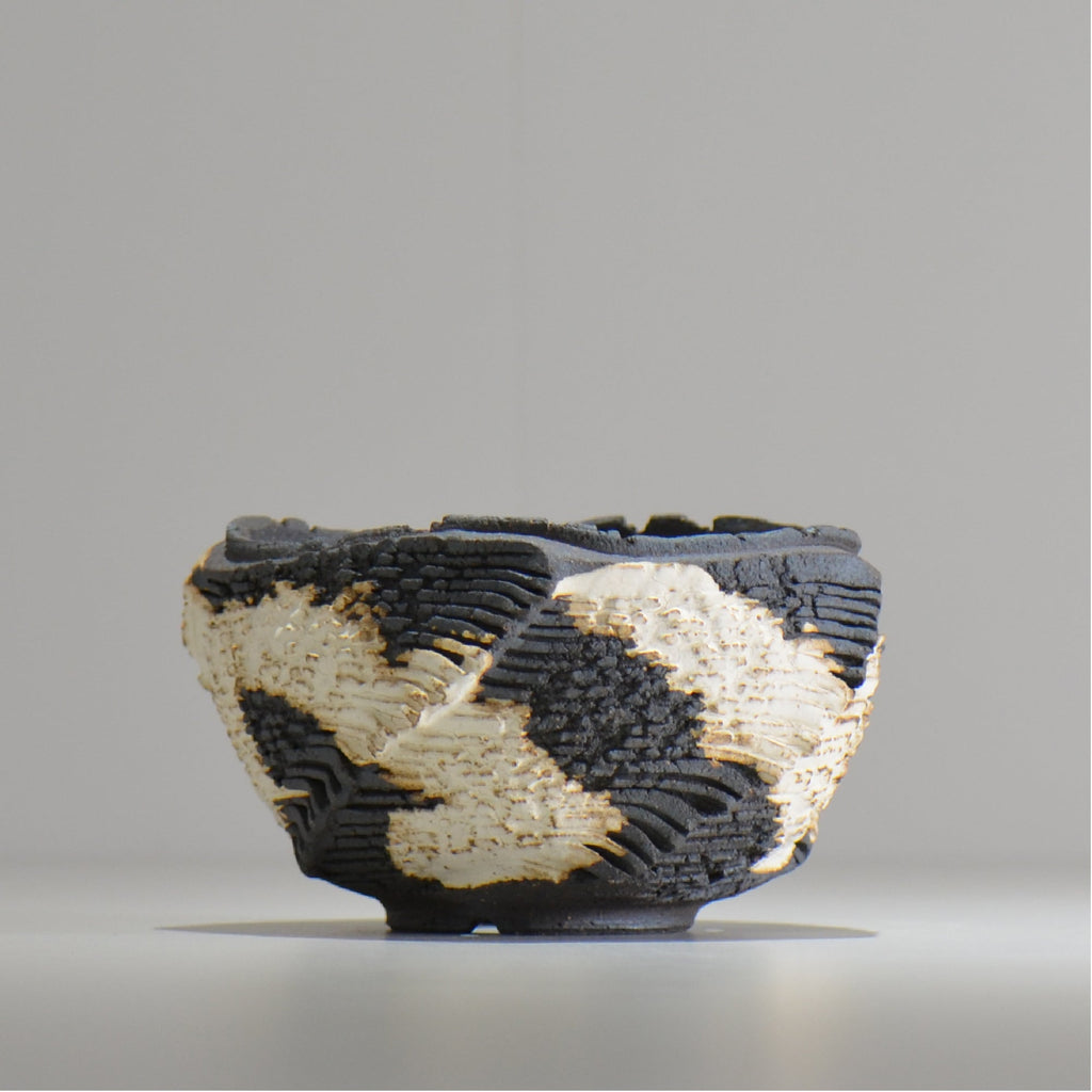 菊地元野 / DANSOU GLOSS ツートン / kg_dt32_s /  約φ12cm / 植木鉢