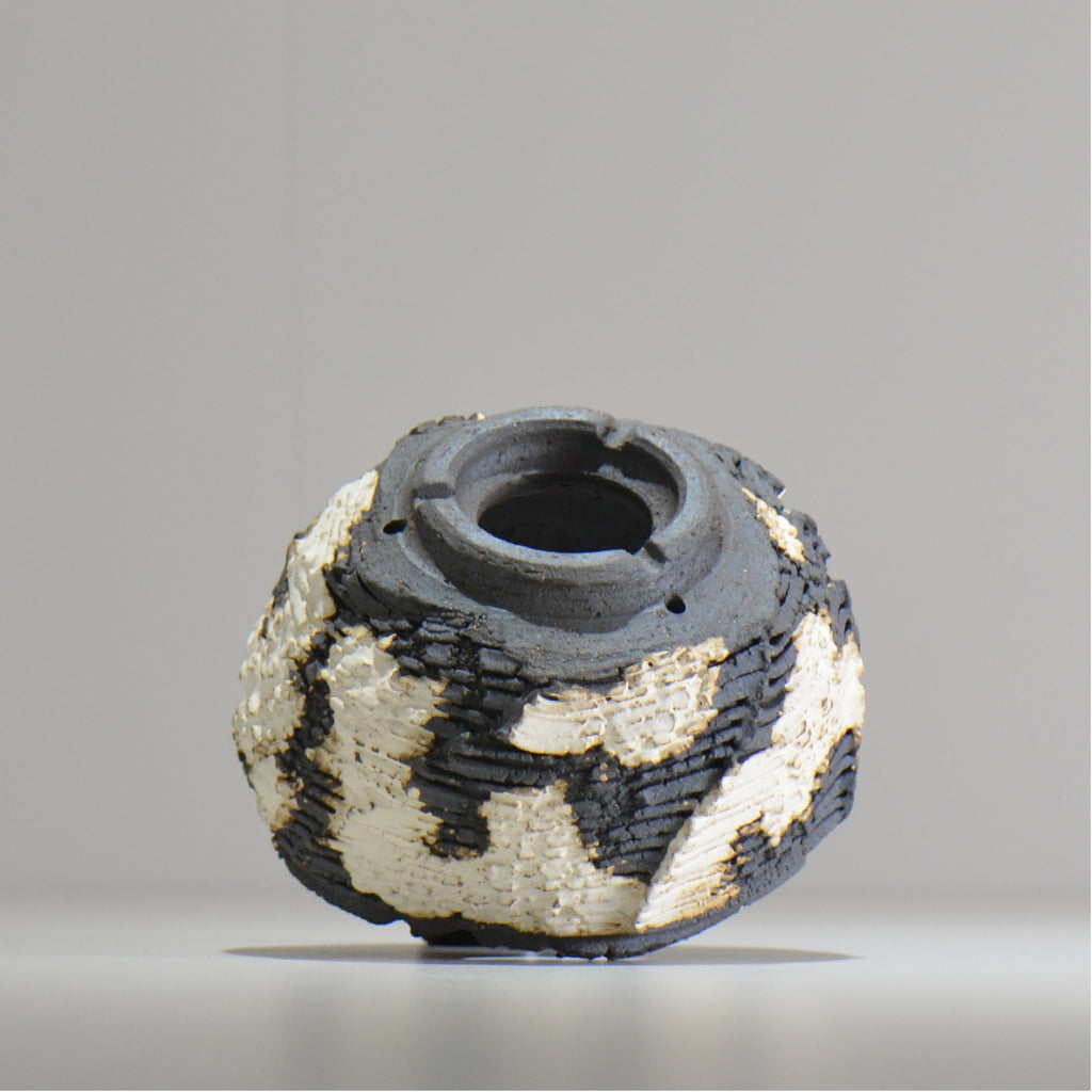 菊地元野 / DANSOU GLOSS ツートン / kg_dt34_s /  約φ12cm / 植木鉢