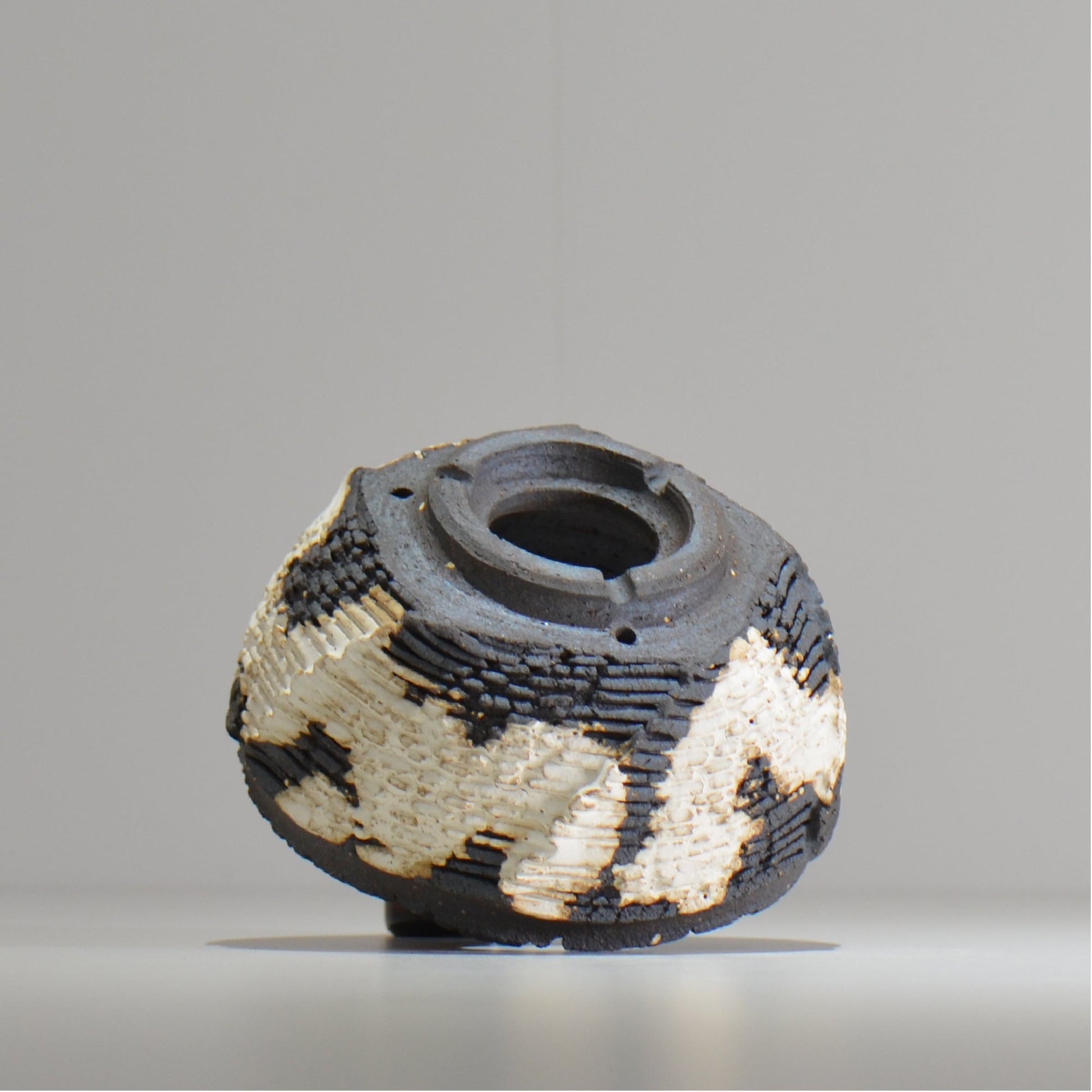 菊地元野 / DANSOU GLOSS ツートン / kg_dt35_s /  約φ12cm / 植木鉢