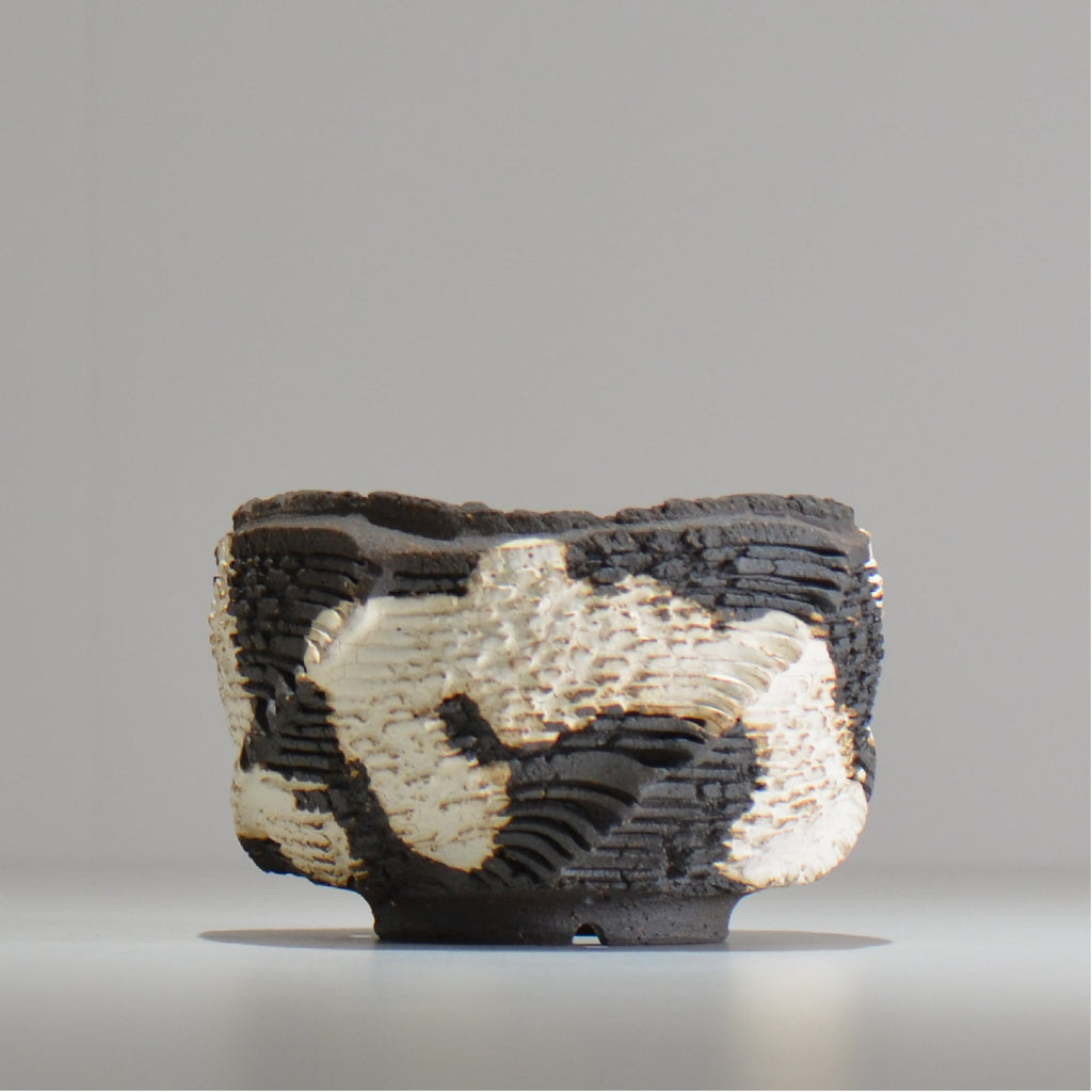 菊地元野 / DANSOU GLOSS ツートン / kg_dt36_s /  約φ11.5cm / 植木鉢