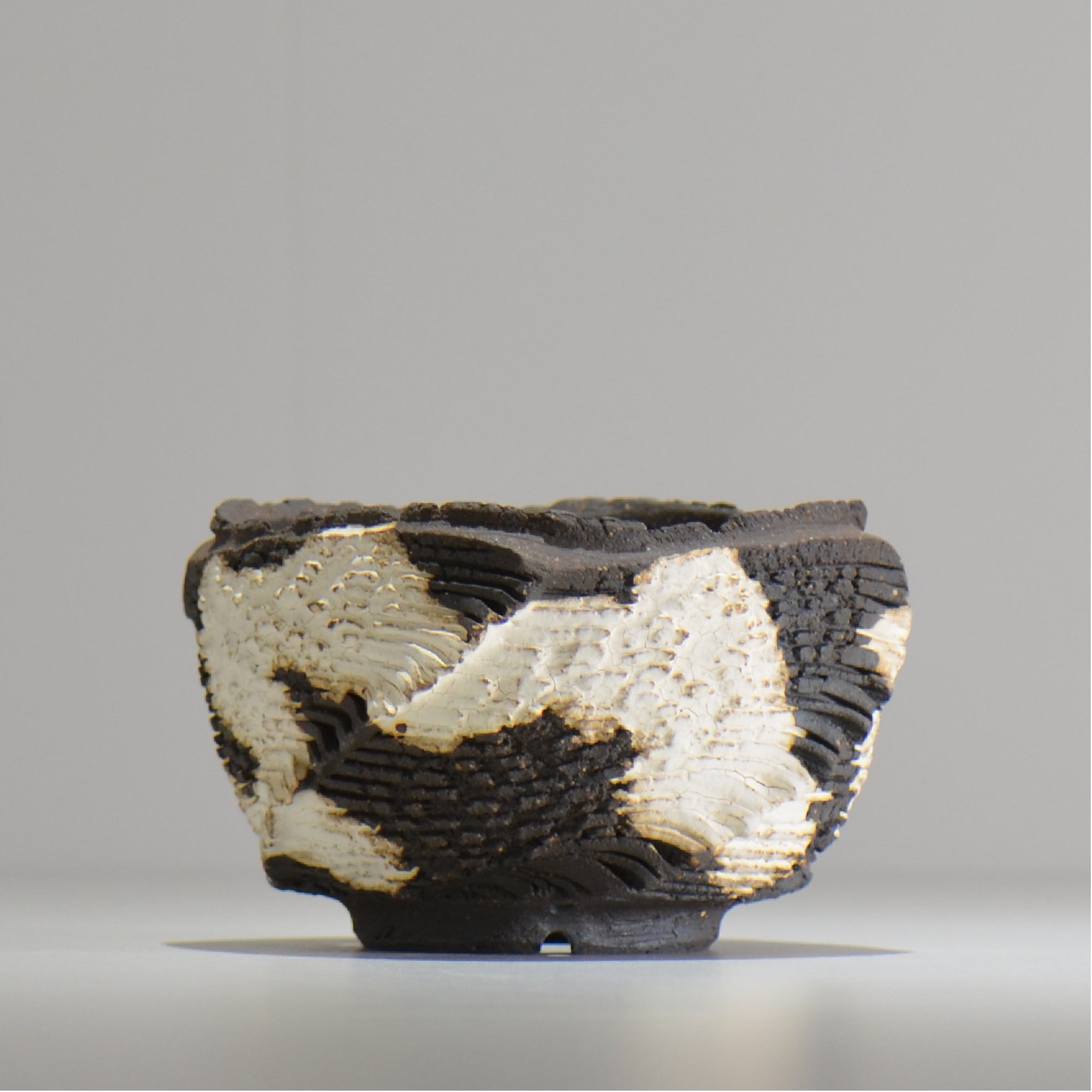 菊地元野 / DANSOU GLOSS ツートン / kg_dt36_s /  約φ11.5cm / 植木鉢