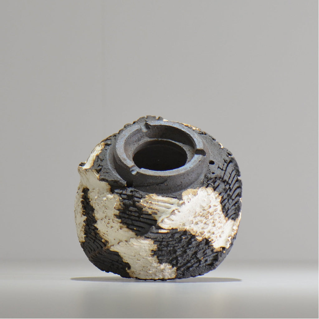 菊地元野 / DANSOU GLOSS ツートン / kg_dt36_s /  約φ11.5cm / 植木鉢