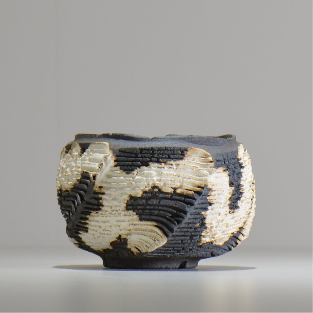 菊地元野 / DANSOU GLOSS ツートン / kg_dt37_s /  約φ10.5cm / 植木鉢