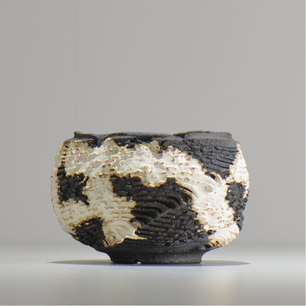 菊地元野 / DANSOU GLOSS ツートン / kg_dt37_s /  約φ10.5cm / 植木鉢